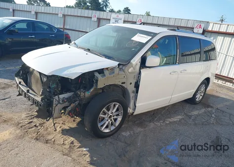 2018 Dodge Grand Caravan Sxt из США, поврежденный, VIN 2C4RDGCG9JR300351